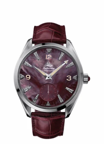 Omega Seamaster Aqua Terra 150M Hand Wound 49.2 Railmaster Stainless Steel / Red MOP 2806.77.40 (28067740)
